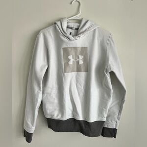 Under Armor White Hoodie